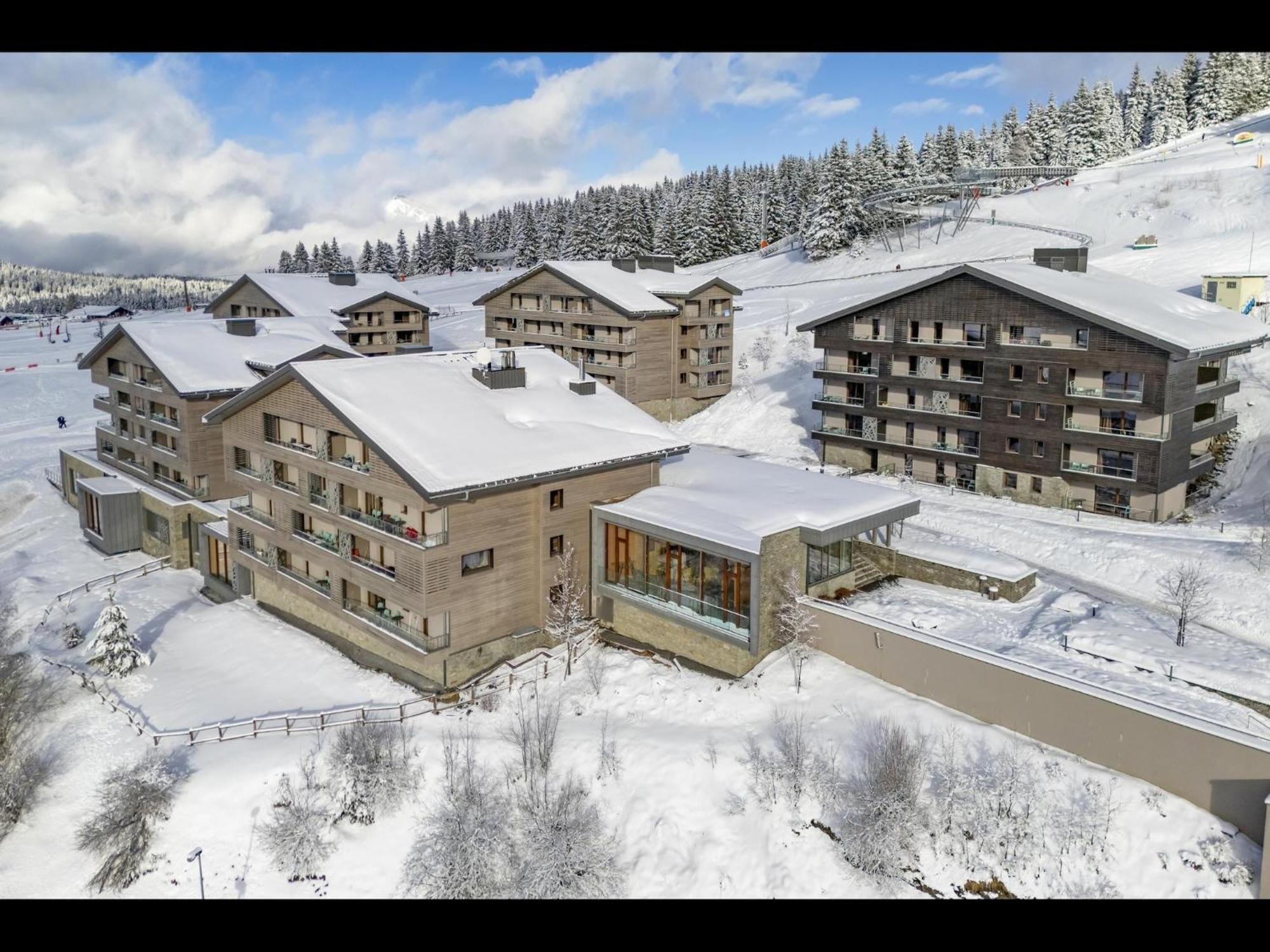 5 Pieces 10 Pers Premium Apartment Hauteluce Bagian luar foto